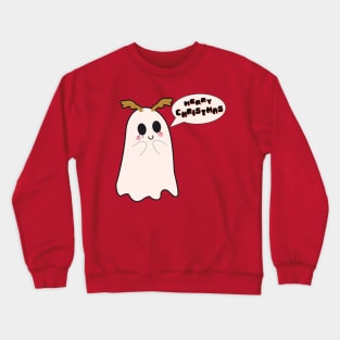 Cute Christmas Ghost Crewneck Sweatshirt
